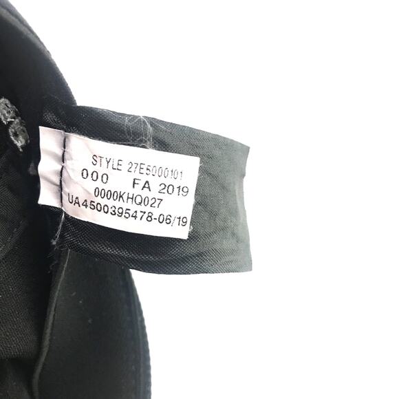 Under Armour Black YOUTH Baseball Hat Wicking Flex Fabric Small - Picture 5 of 5